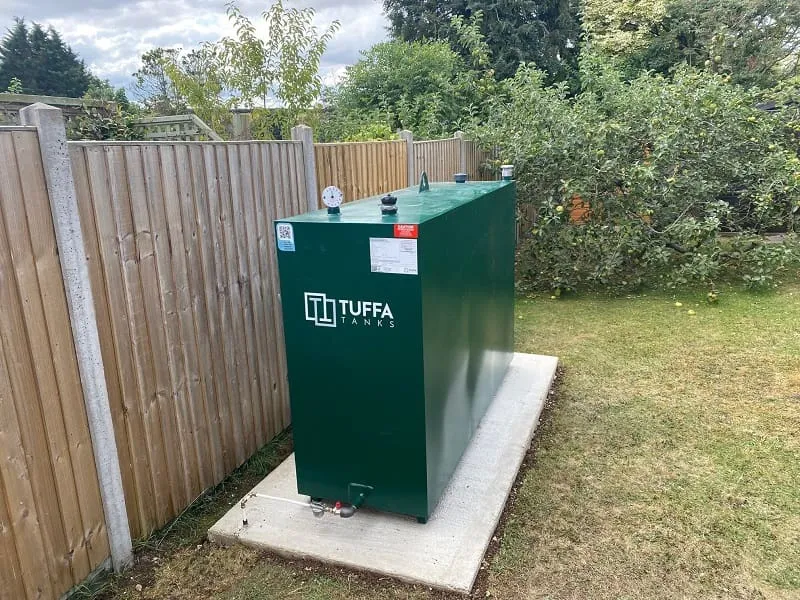 Replacement fire rated oil storage tank